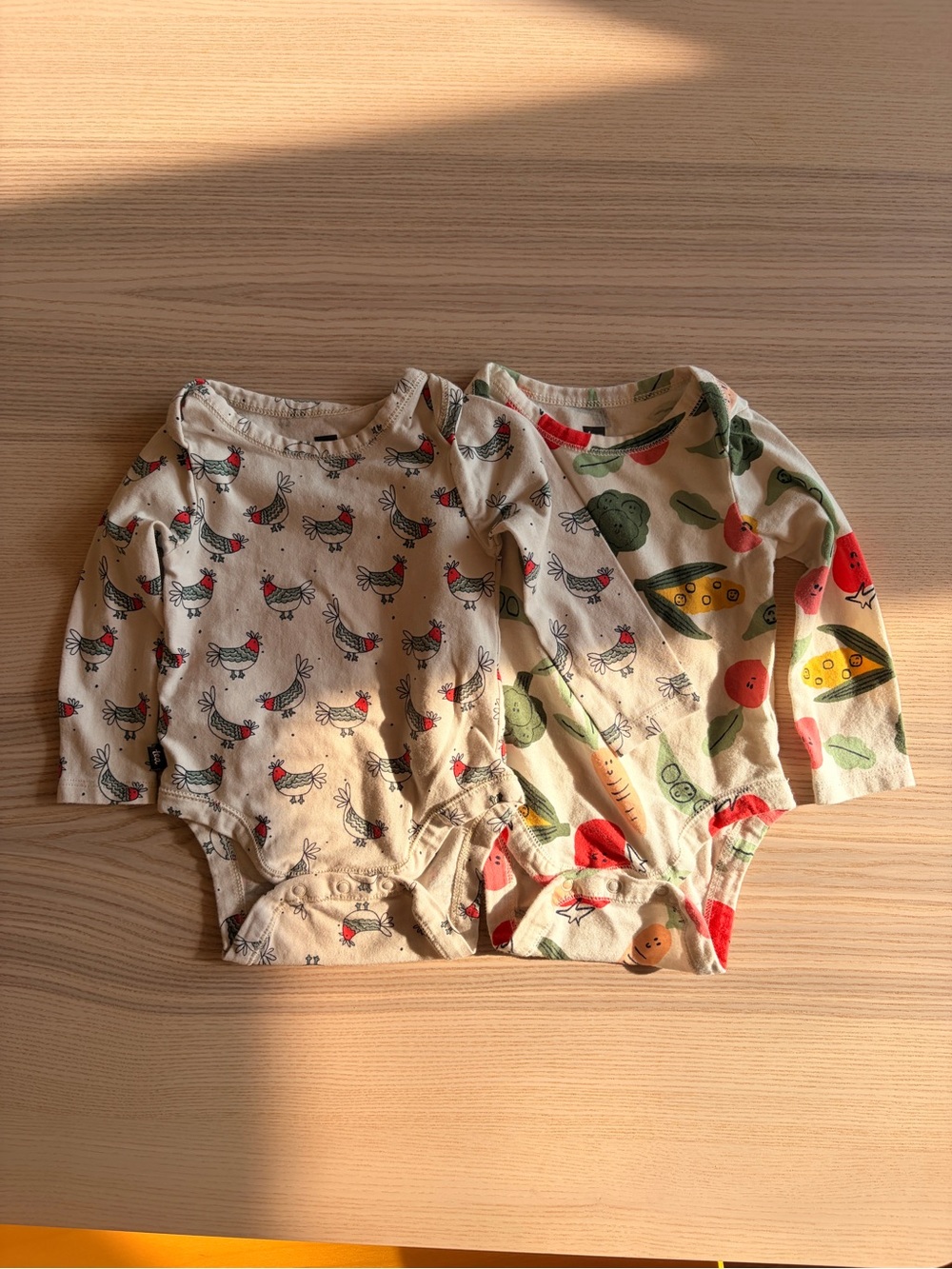 Tea Collection Baby Longsleeve Bodysuit Set of 2